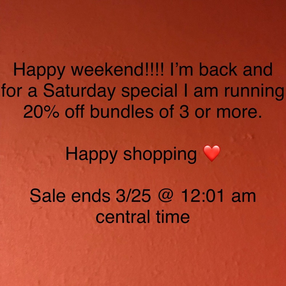 Happy weekend!!!
